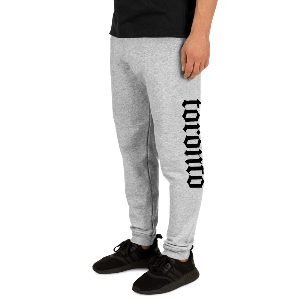 Toronto Gothic Unisex Grey Joggers