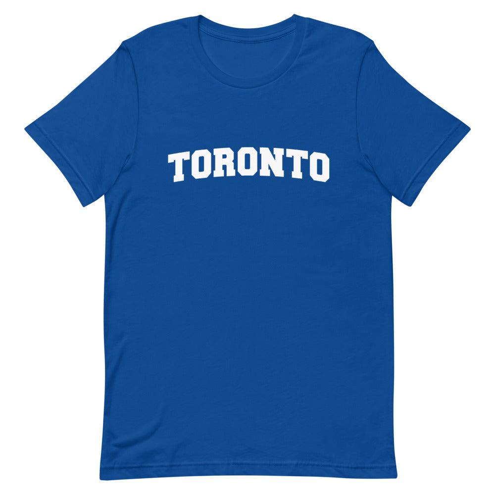 Toronto Varsity Unisex Blue T-Shirt