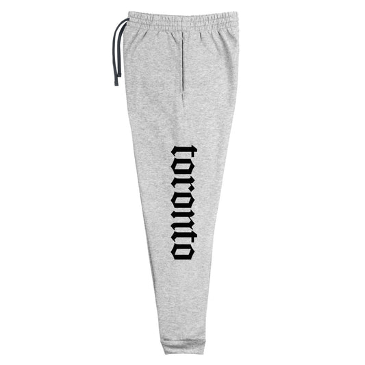 Toronto Gothic Unisex Grey Joggers