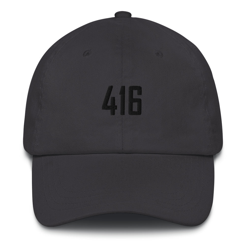 416 Type White Dad Cap