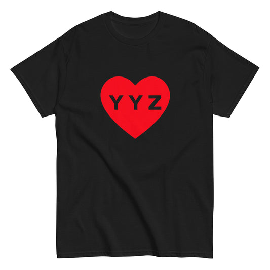 YYZ Heart Classic Unisex T-Shirt