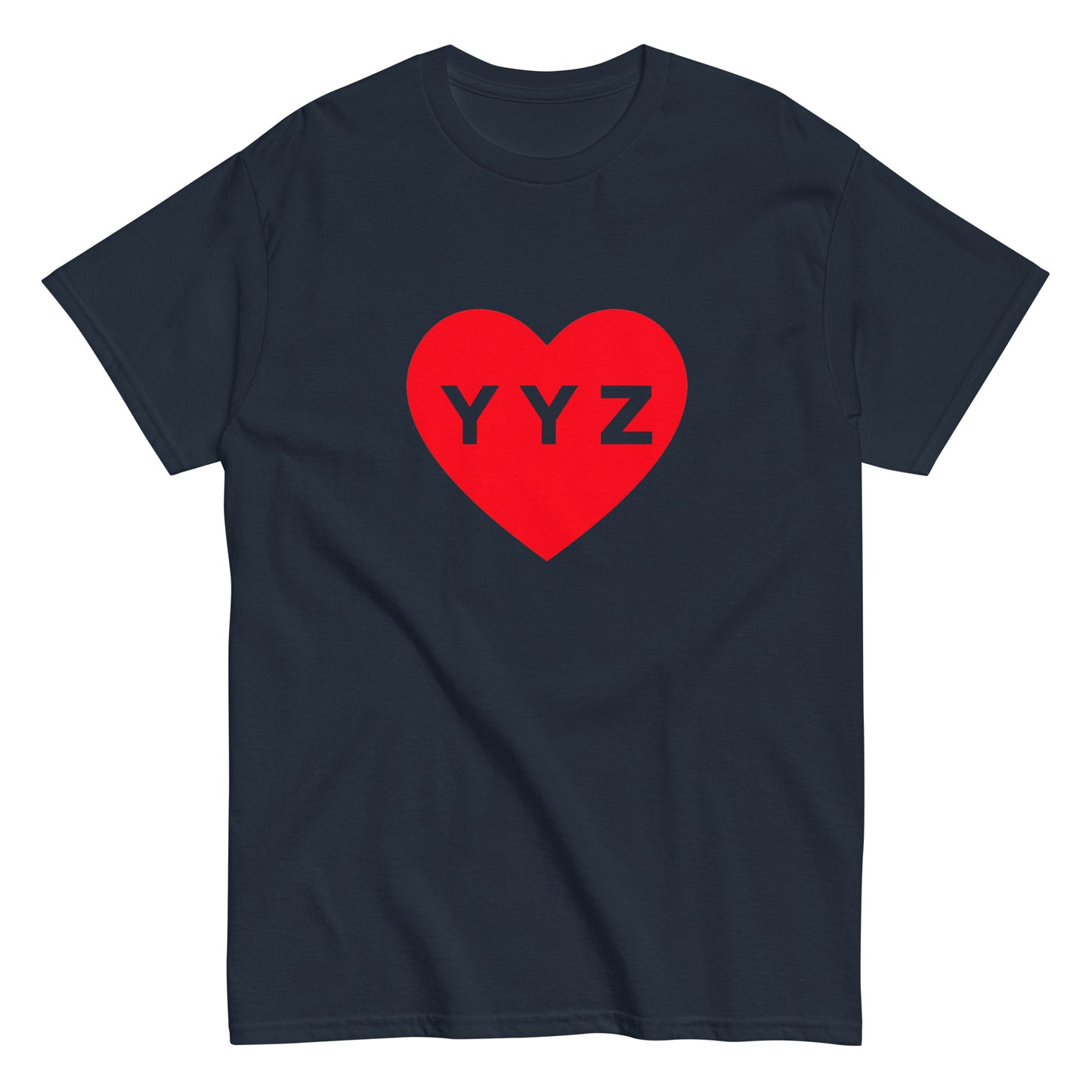 YYZ Heart Classic Unisex T-Shirt