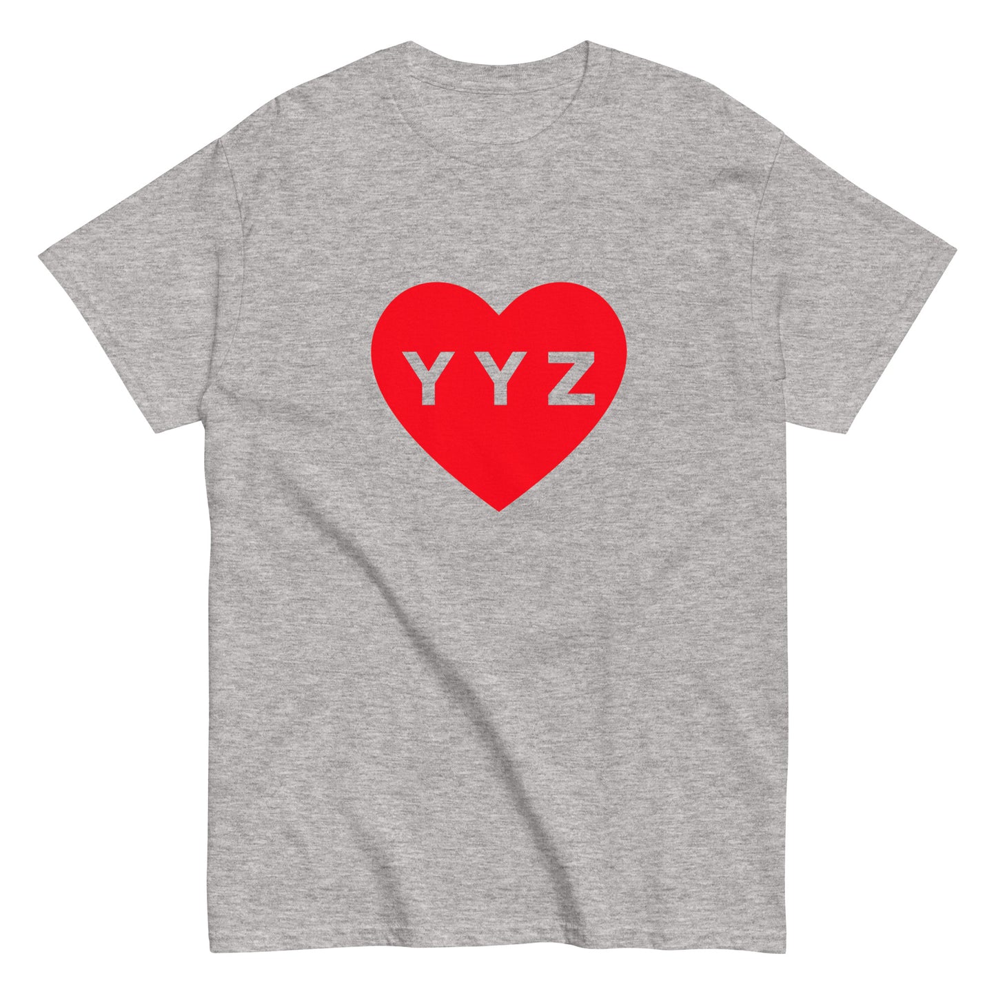 YYZ Heart Classic Unisex T-Shirt