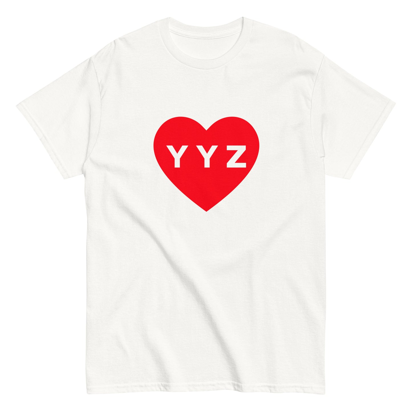 YYZ Heart Classic Unisex T-Shirt