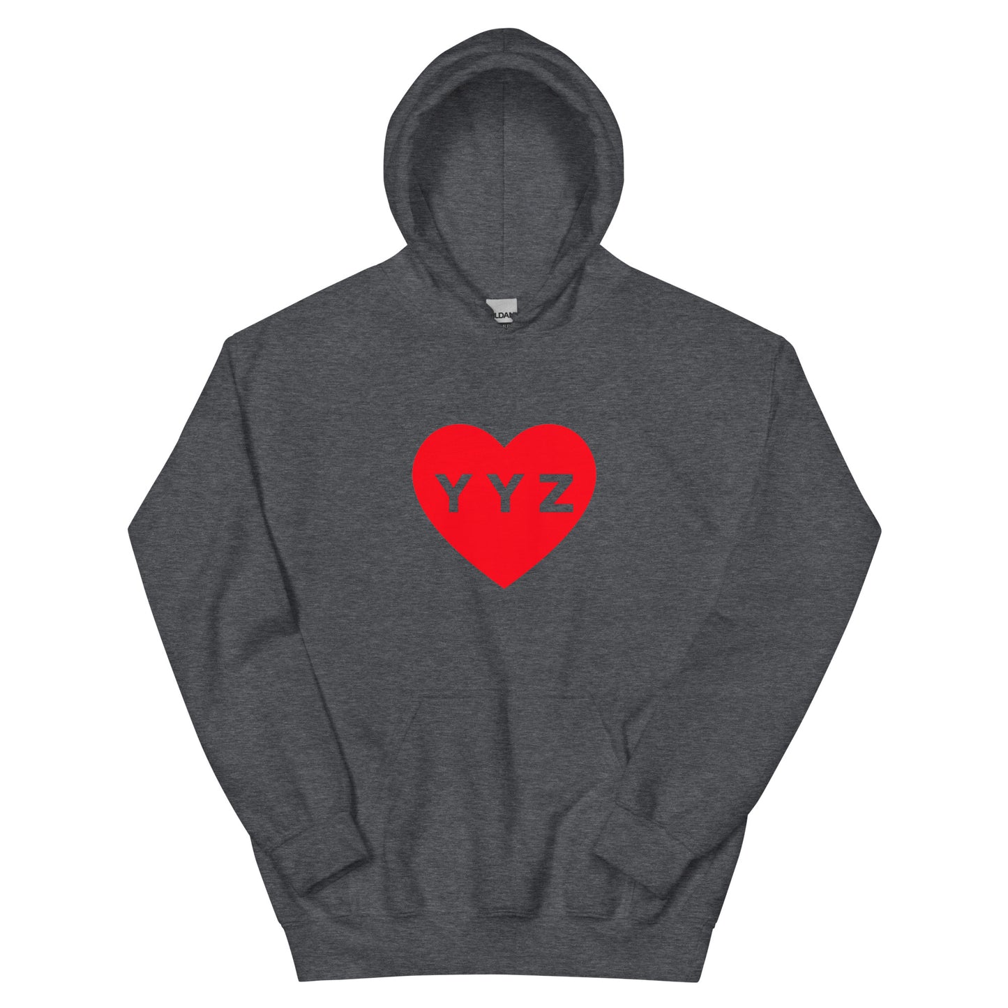 YYZ Heart Unisex Hoodie