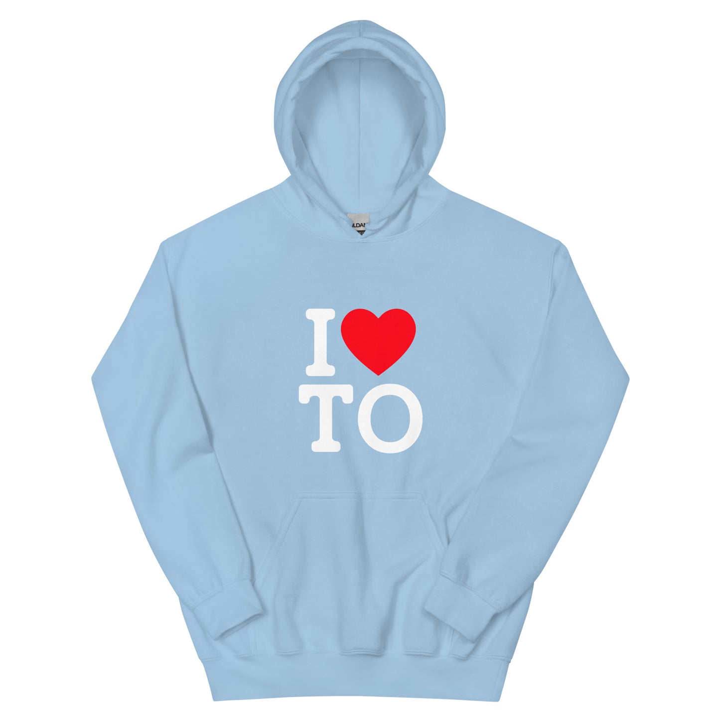 I Love Toronto Unisex Hoodie