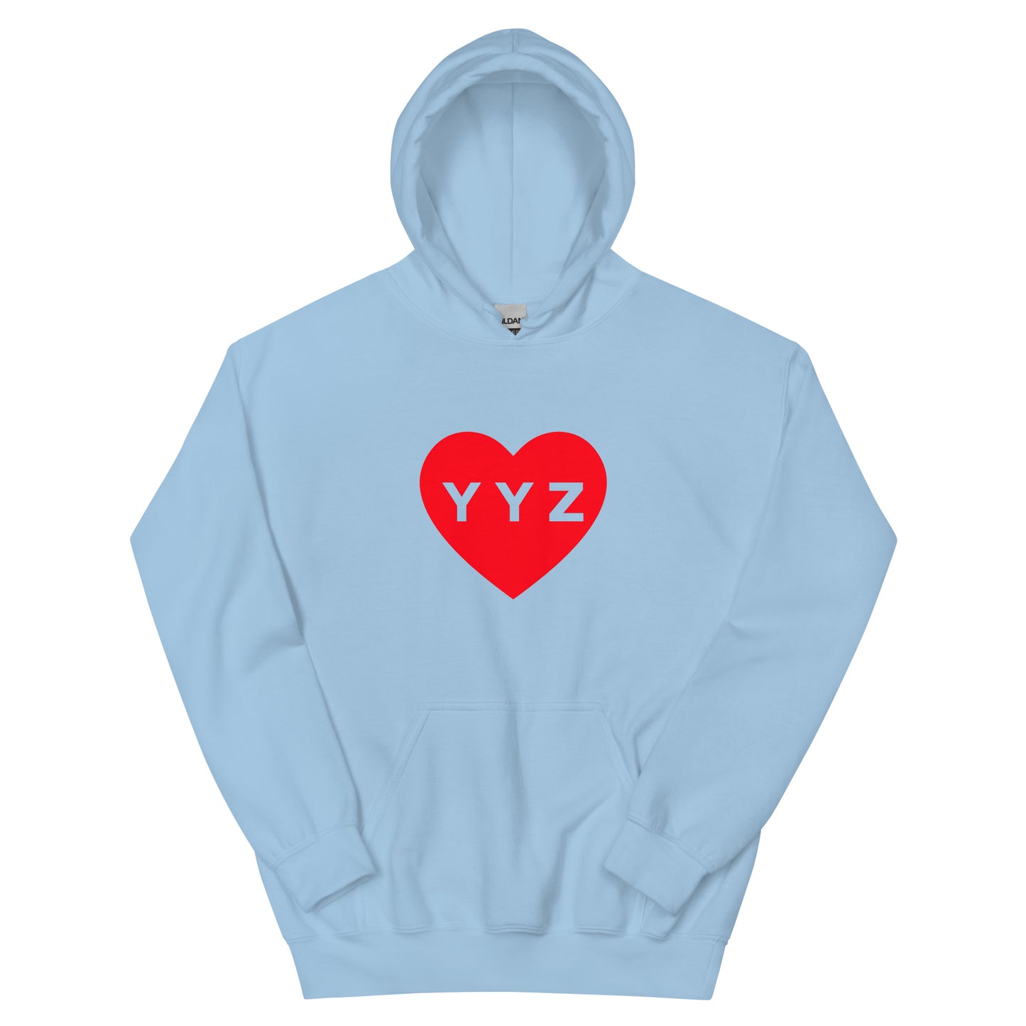 YYZ Heart Unisex Hoodie