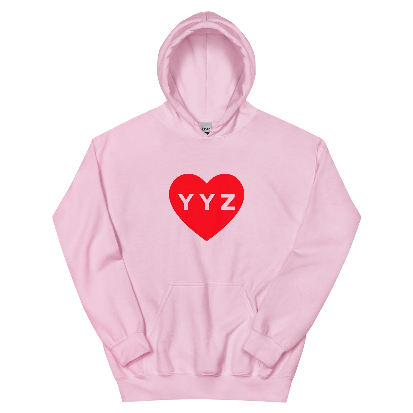 YYZ Heart Unisex Hoodie