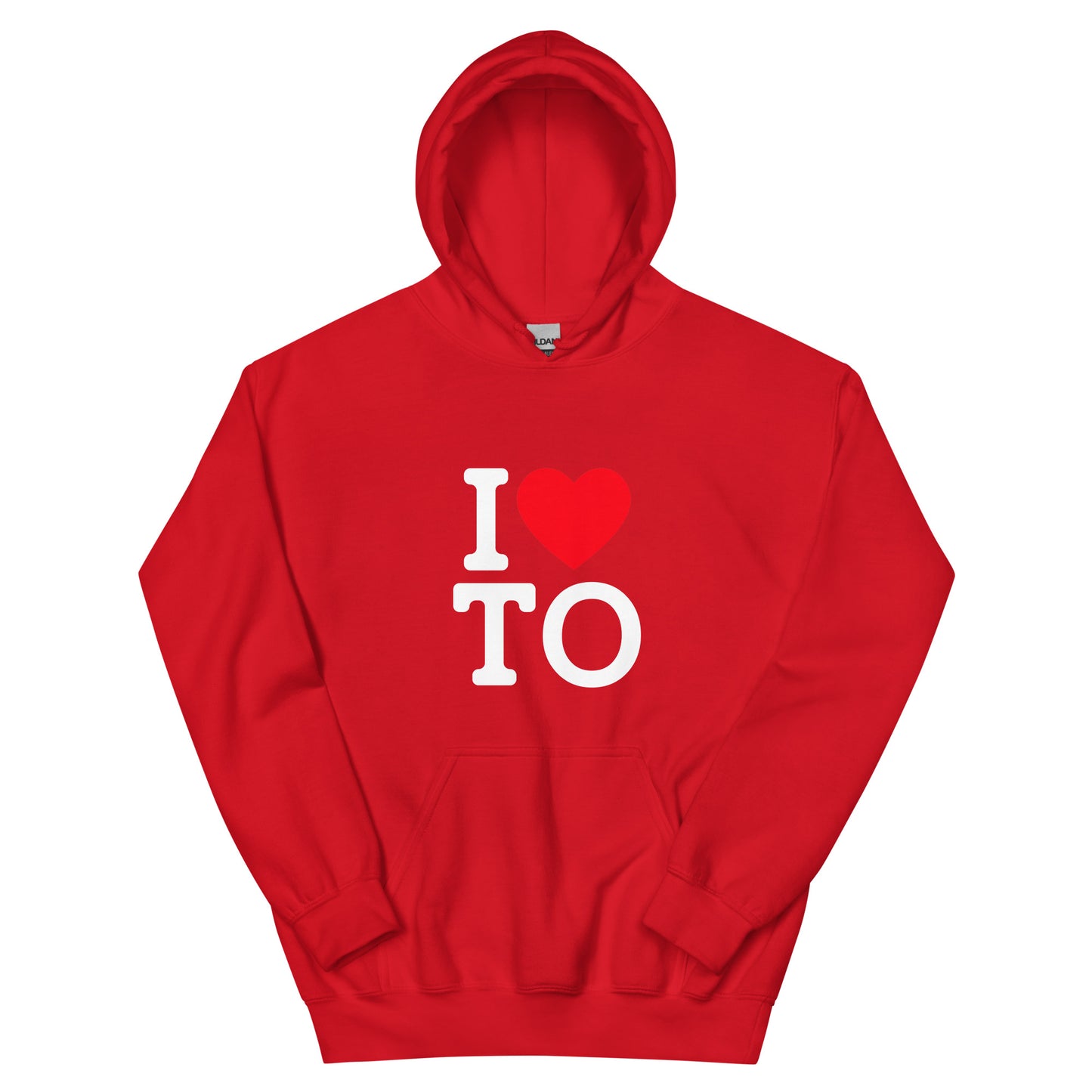 I Love Toronto Unisex Hoodie