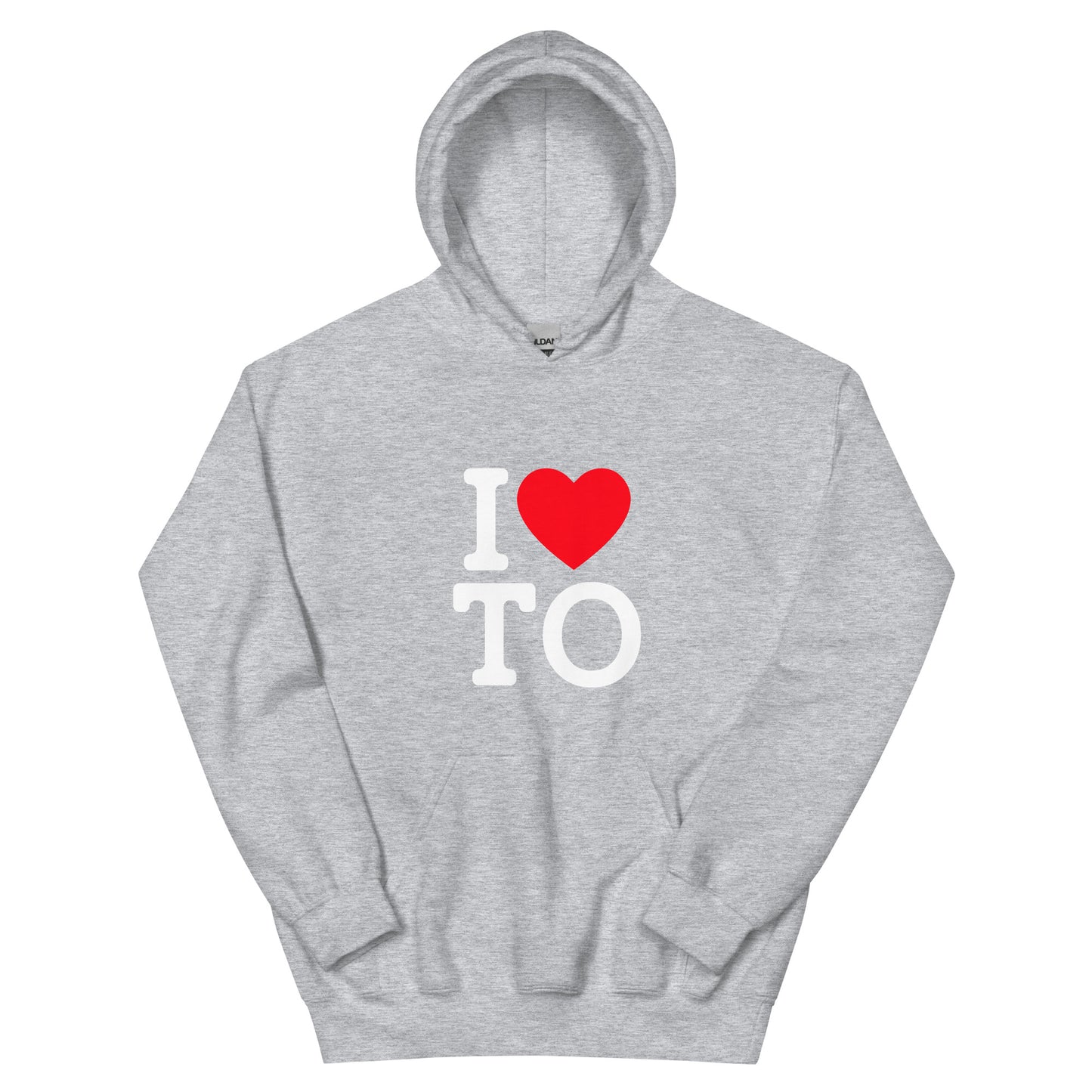 I Love Toronto Unisex Hoodie