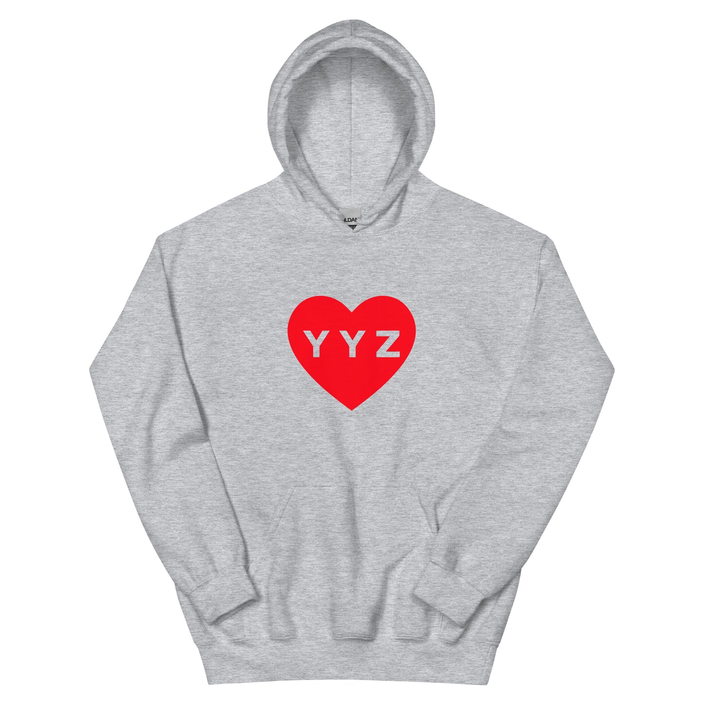 YYZ Heart Unisex Hoodie