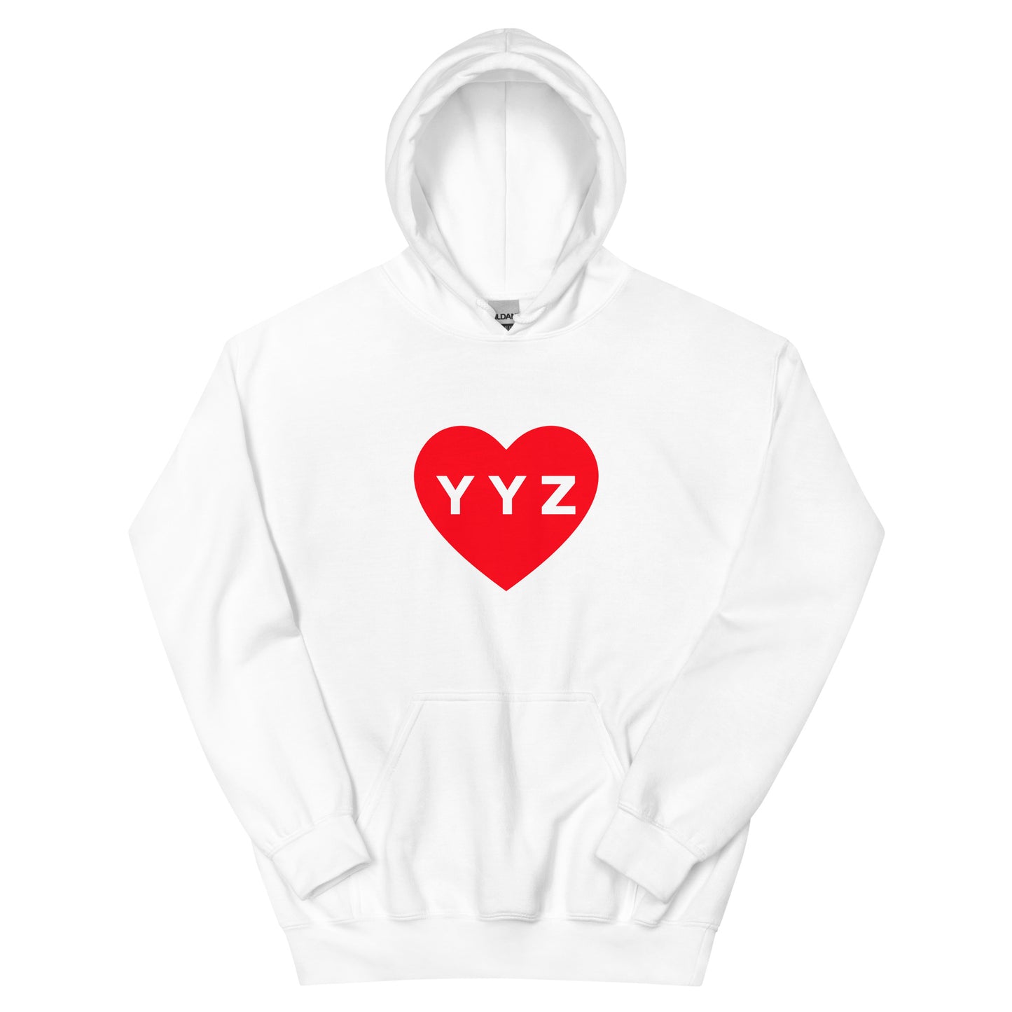 YYZ Heart Unisex Hoodie