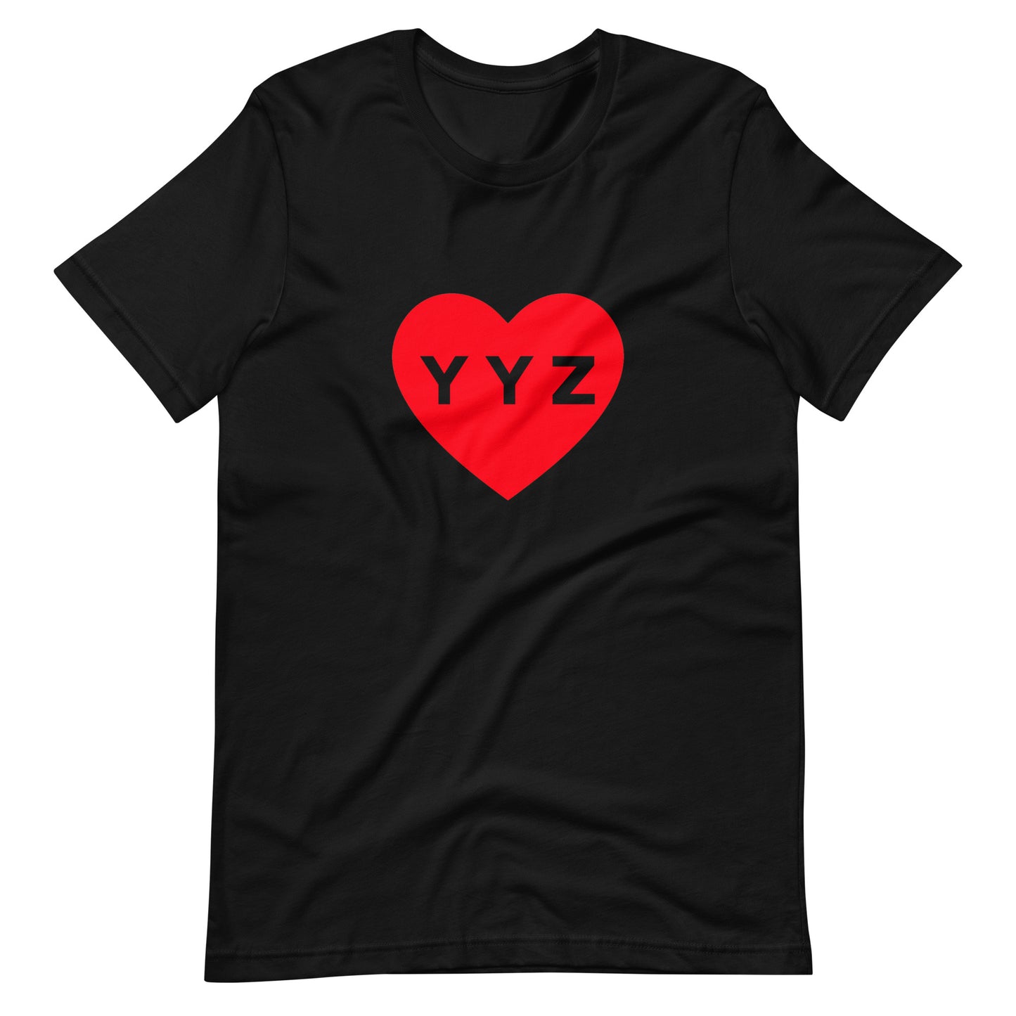 YYZ Heart Unisex T-shirt