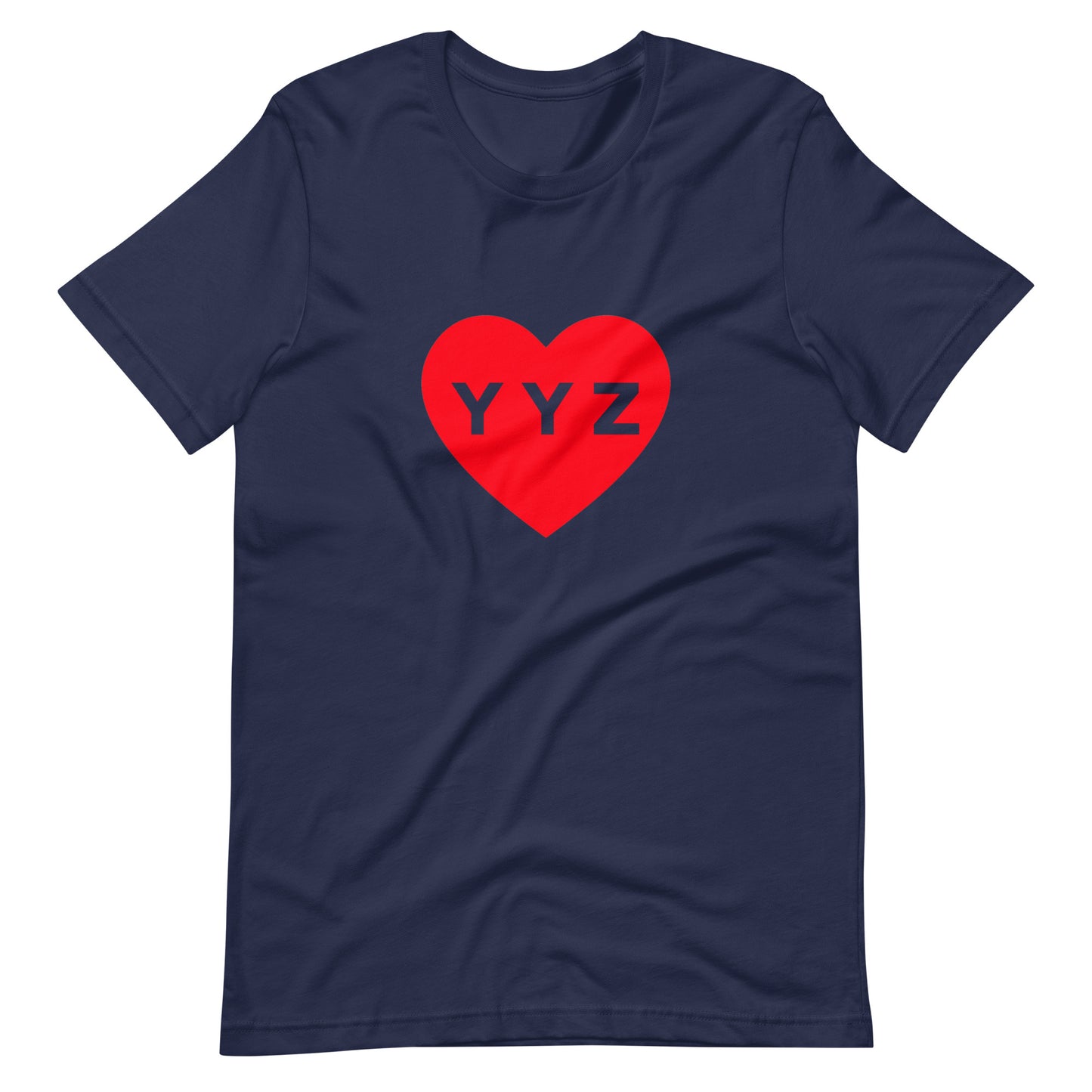 YYZ Heart Unisex T-shirt