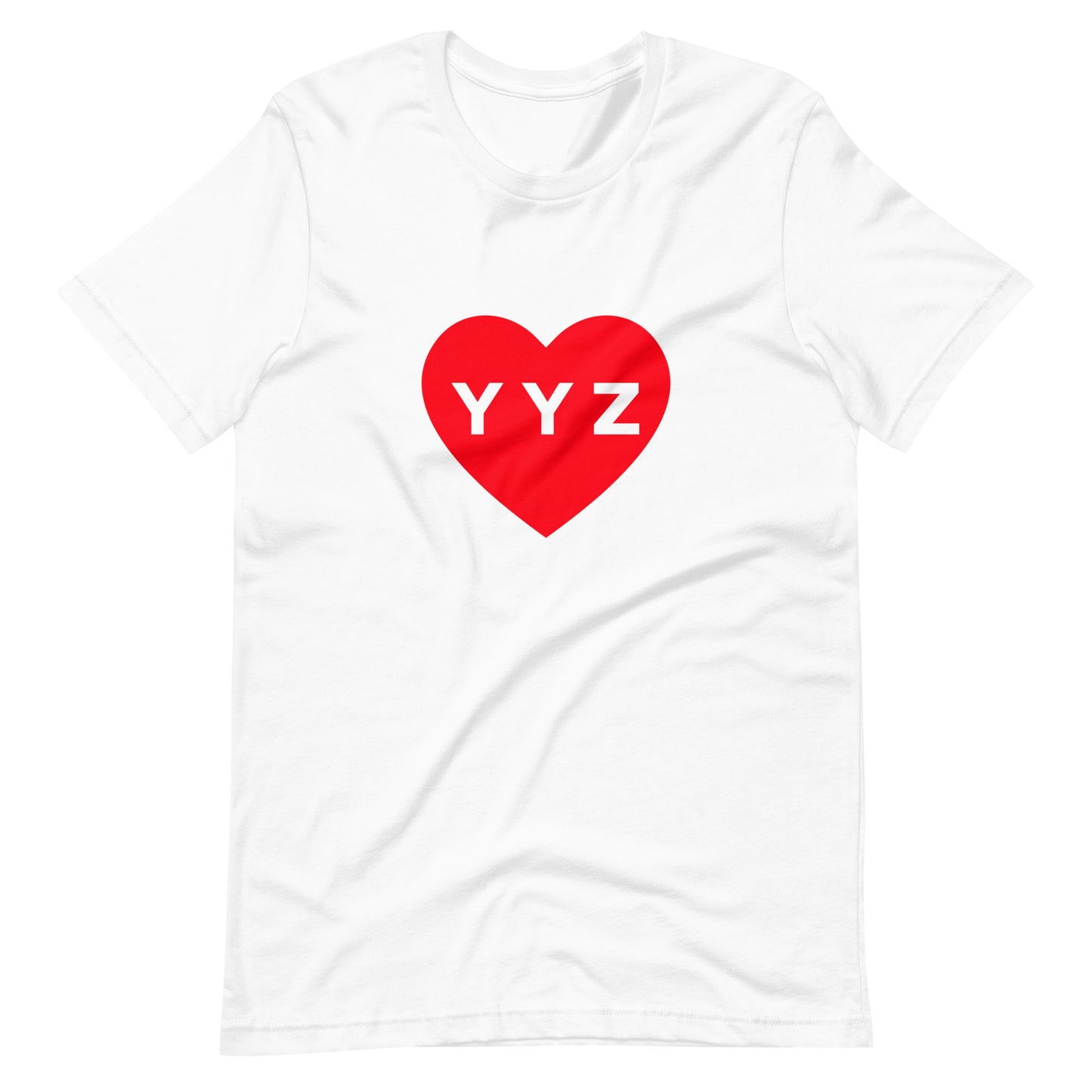 YYZ Heart Unisex T-shirt