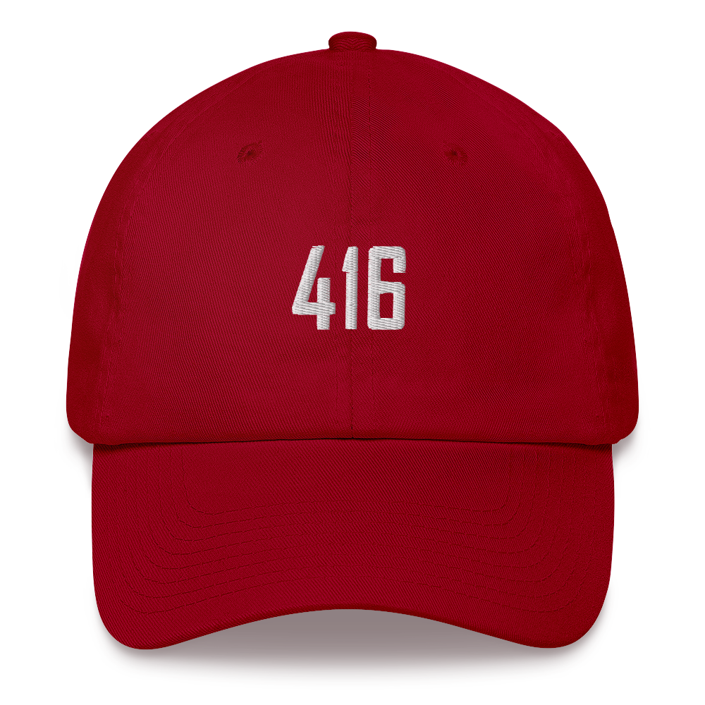 416 Type Black Dad Cap