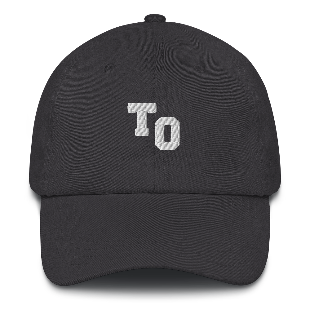 TO Pink and White Dad Cap