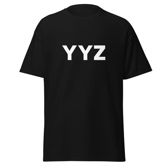 YYZ Classic Black Unisex T-Shirt
