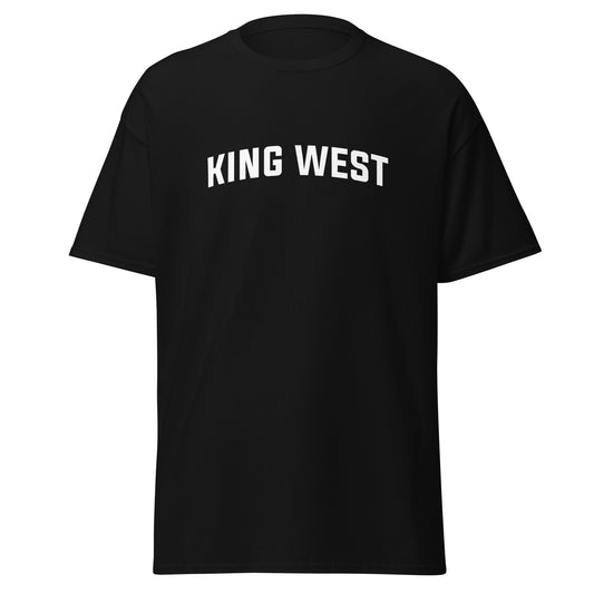 King West Classic Black Unisex T-Shirt