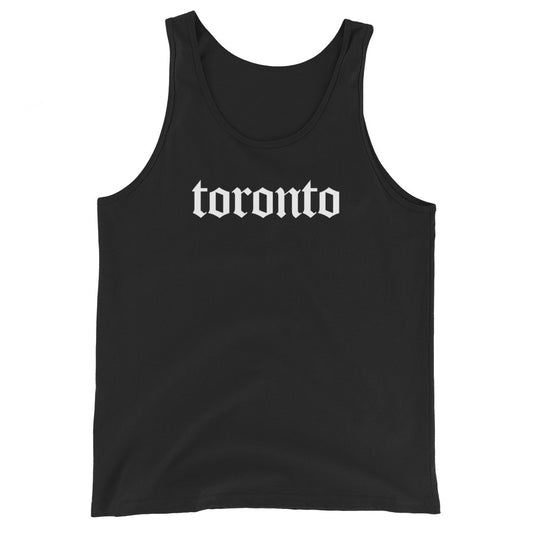 Toronto Gothic Unisex Black Tank Top