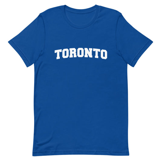 Toronto Varsity Unisex Blue T-Shirt