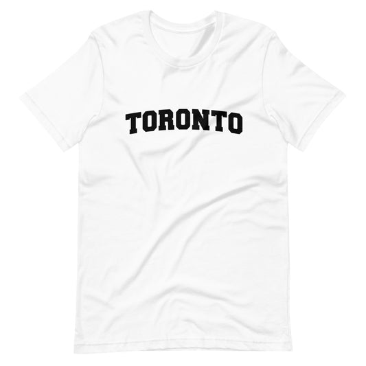 Toronto Varsity Unisex White T-Shirt