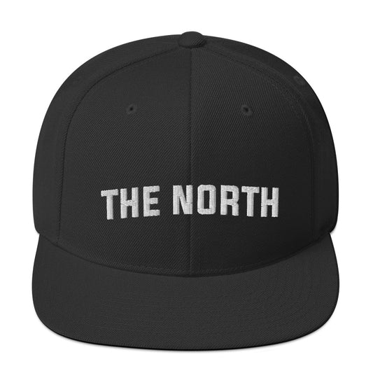 The North Black Snapback Hat