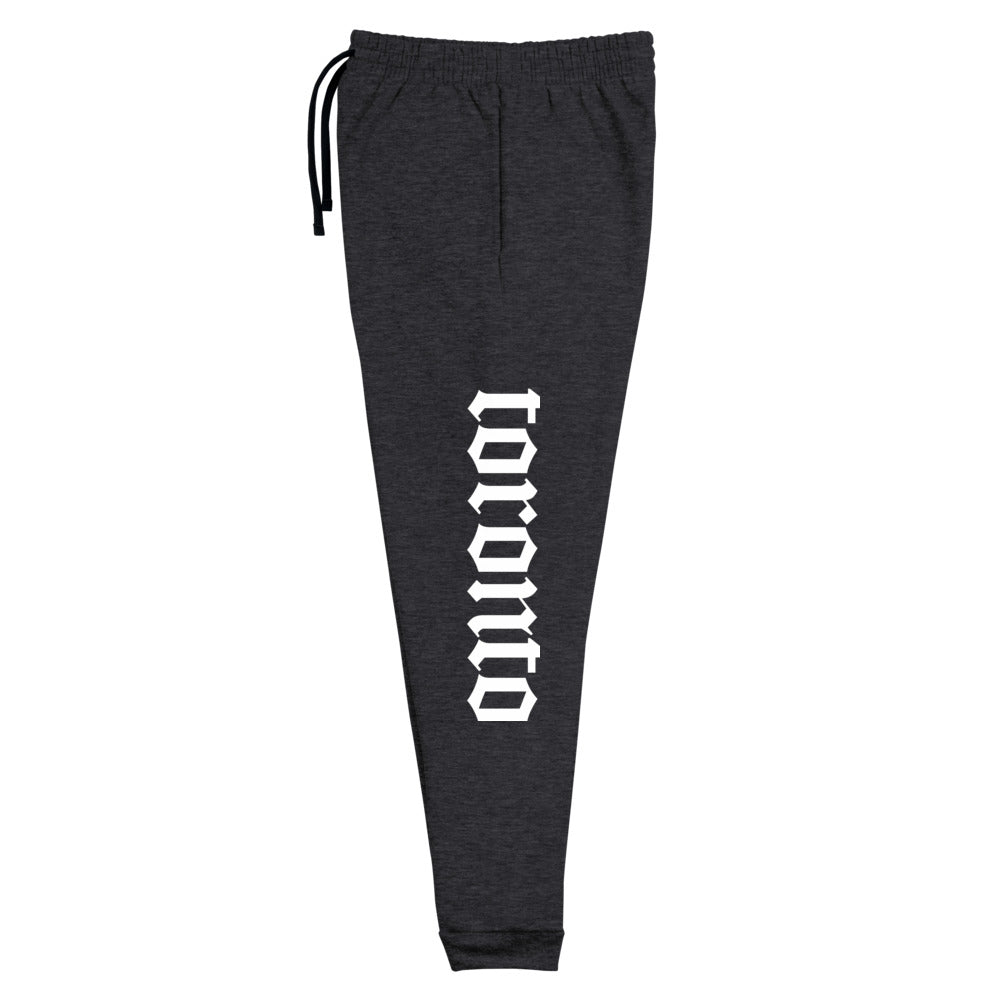 Toronto Gothic Unisex Black Joggers