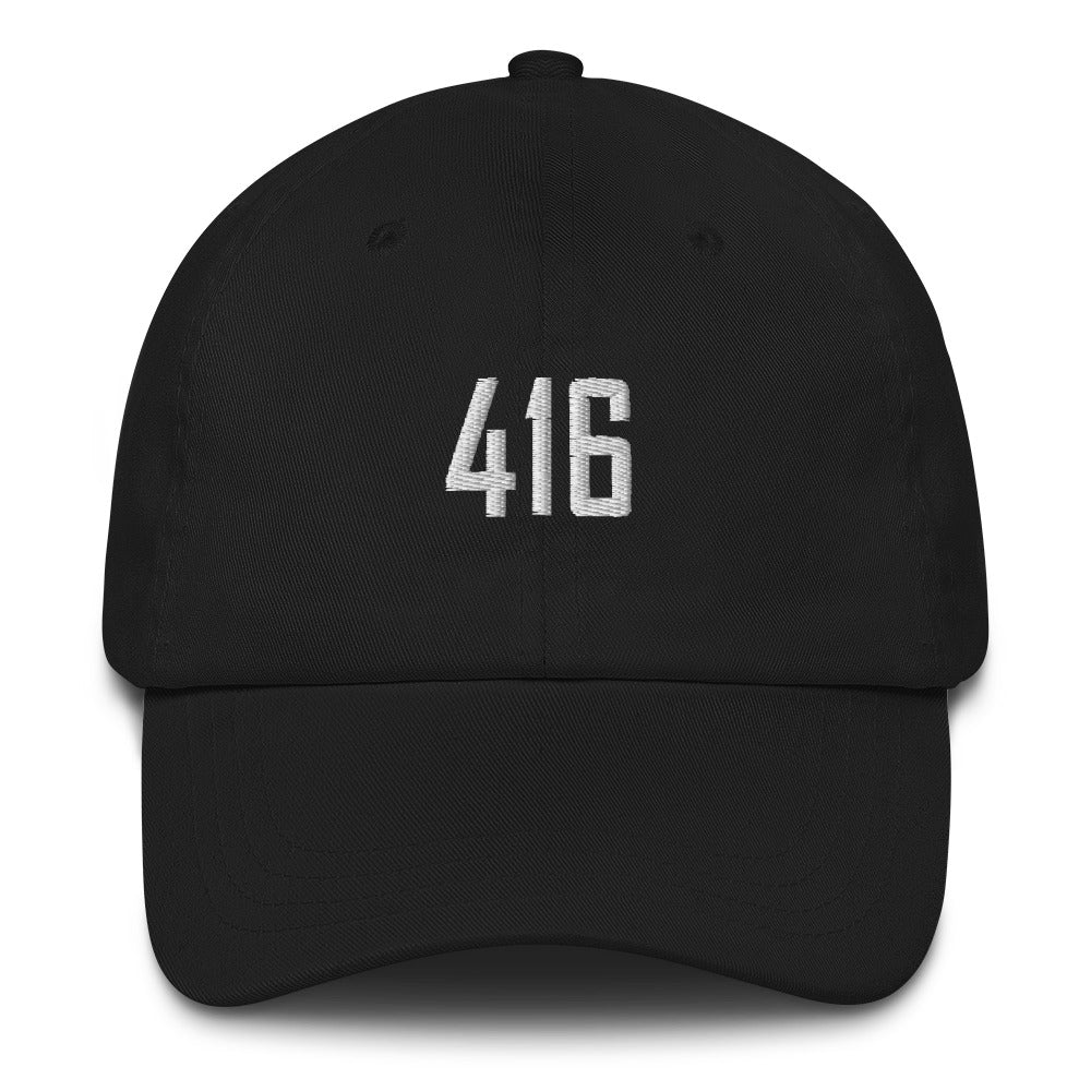 416 Type Black Dad Cap