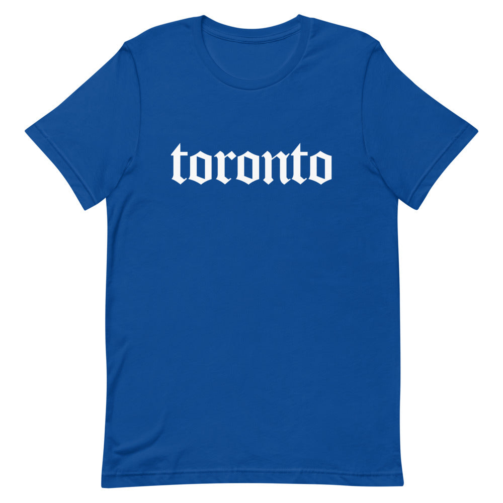 Toronto Gothic Unisex Blue T-Shirt