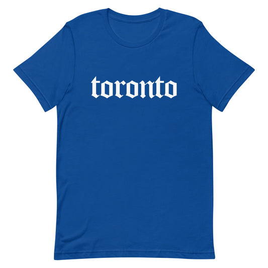 Toronto Gothic Unisex Blue T-Shirt