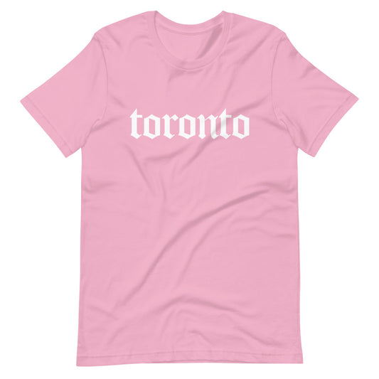 Toronto Gothic Unisex Pink T-Shirt
