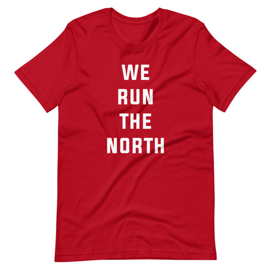 We Run the North Unisex Red T-Shirt