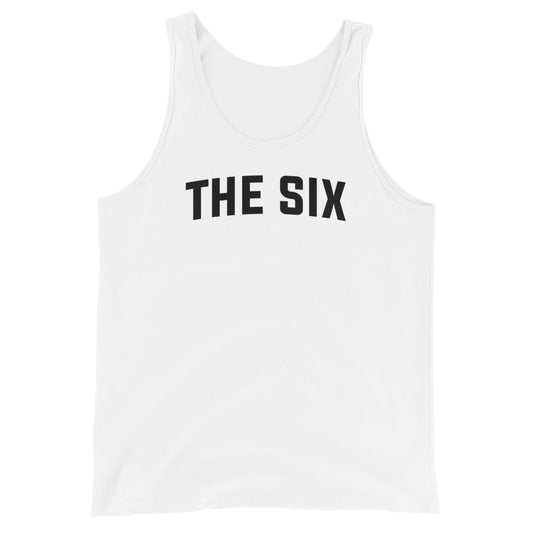 The Six Unisex White Tank Top